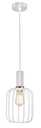 OONAH 1xE27 D160xH320 Wit / goud + 3m kabel wit stof