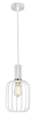 OONAH 1xE27 D160xH320 Wit / goud + 3m kabel wit stof
