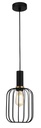 OONAH 1xE27 D160xH320 Zwart / goud + 3m kabel zwart stof