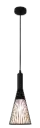 THAN lustre noir mat + AJ blanc 1x E27