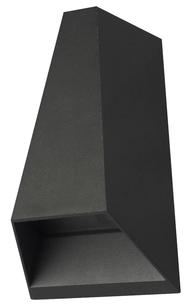 AXO wandlicht zwart 4,8W IP54 3000K