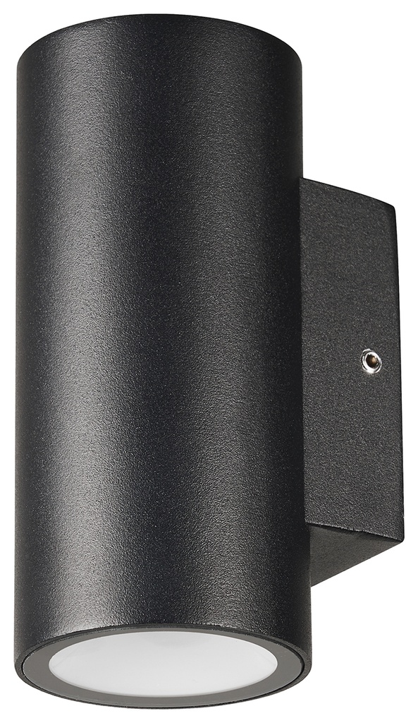 TENGU Wandlicht 2x3W 3000K IP65 zwart