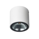 ZAZOU plafond lamp 1x6W 3000K IP54 wit
