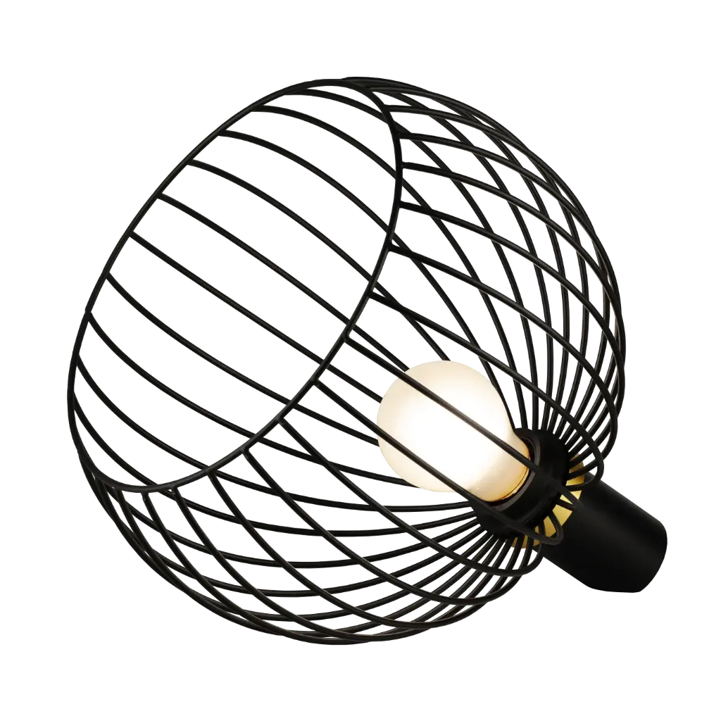 Oonah table lamp ø250mm black / gold