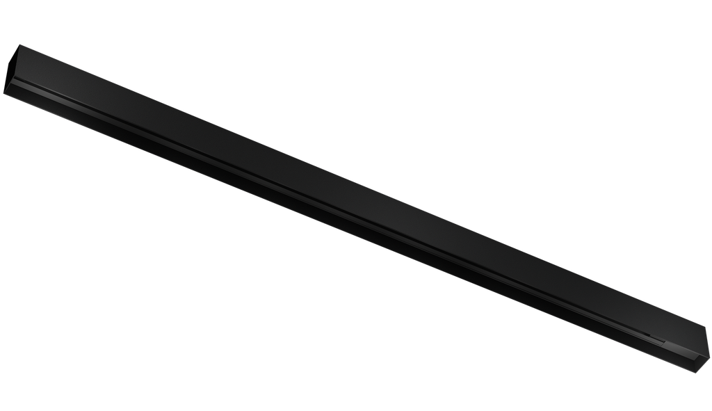 INFINITUS Profiel + 1F track 1,2m zwart + accessoires