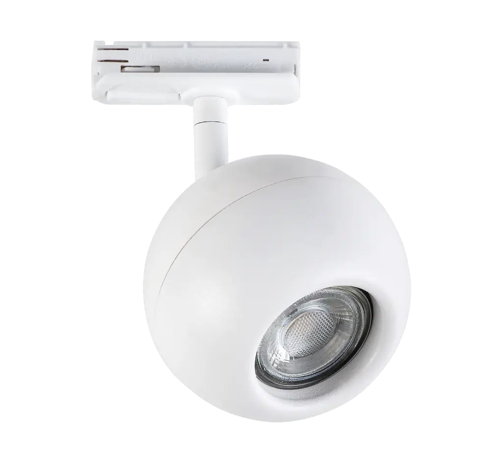 Triton 1L monophase track spot blanc