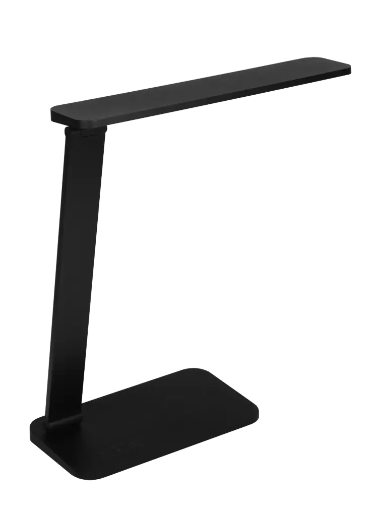 QUONOS lampe de bureau noir fonction de charge sans fil LED 7W