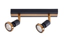 ROBUS 2L GU10 LED 5W dim incl. zwart / brons