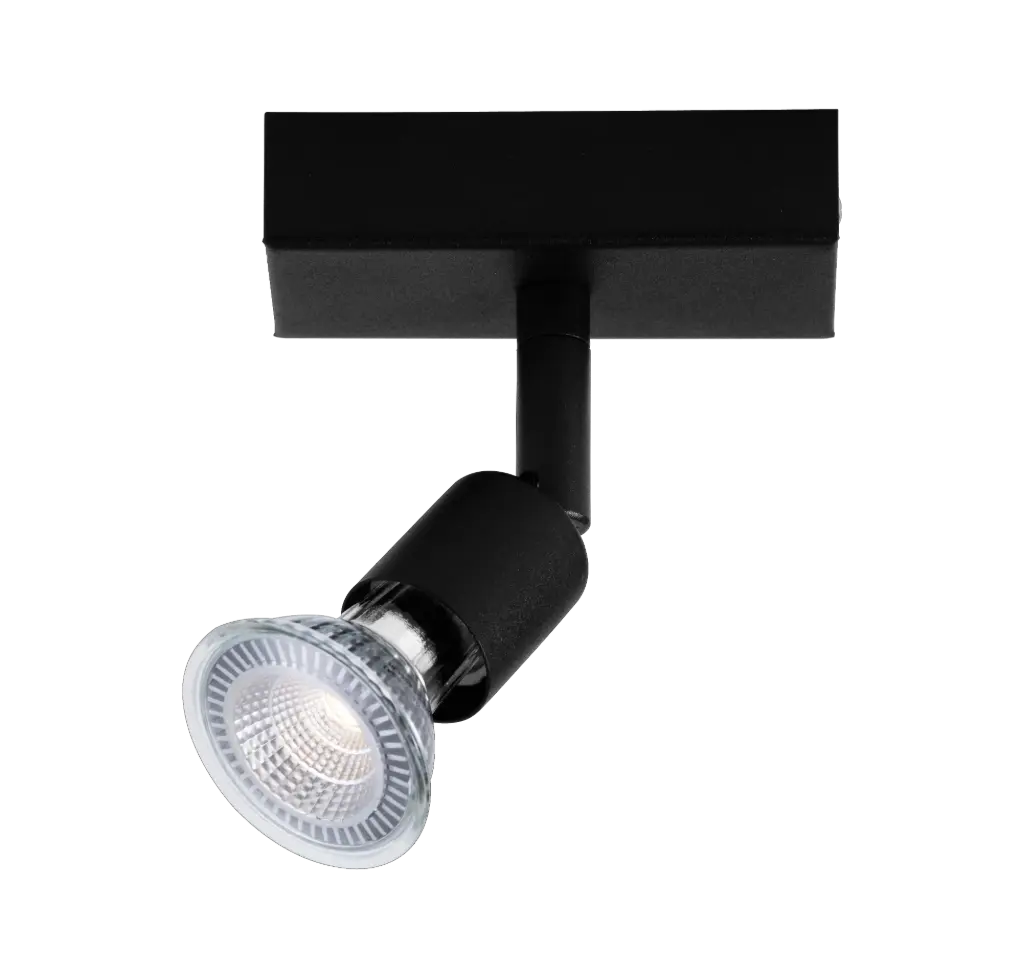 RUNE 1L GU10 LED 4,3W dim incl. zwart