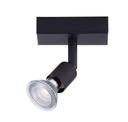 RUNE 1L GU10 LED 4,3W dim incl. zwart
