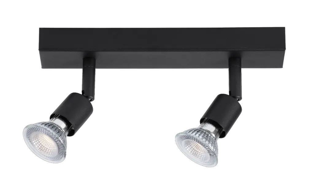 RUNE 2L GU10 LED 4,3W dim incl. zwart