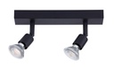 RUNE 2L GU10 LED 4,3W dim incl. zwart