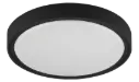 QIJO plafonnier rond zwart SMD LED 18W IP65