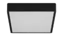 GOA plafonnier carré noir SMD LED 1350Lm 11,5W IP65