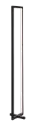 GURI floor lamp 47W 3000K black dimmable