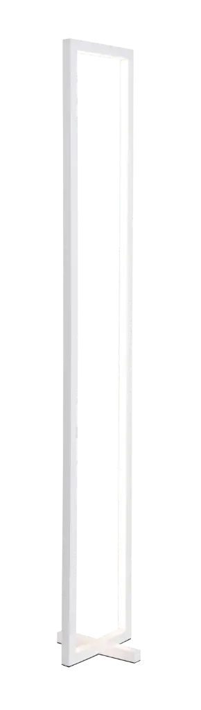 GURI LED vloerlamp 47W 3000K wit dimbaar