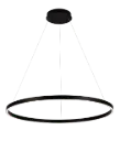 GURI LED pendel ø90cm 76W 3000K zwart dimbaar