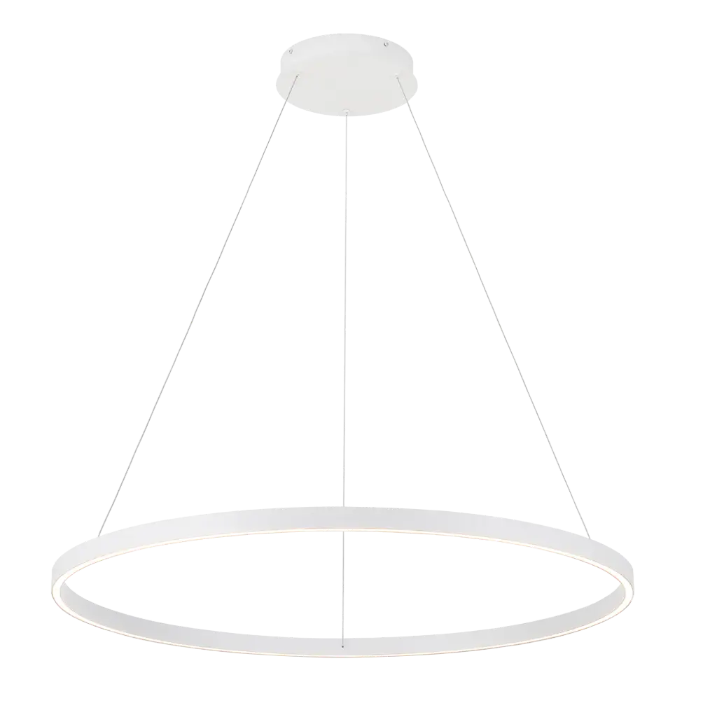 GURI LED pendel ø90cm 76W 3000K wit dimbaar