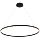 GURI LED pendel ø120cm 90W 3000K zwart dimbaar