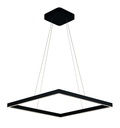 GURI LED pendel 60x60cm 64W 3000K zwart dimbaar