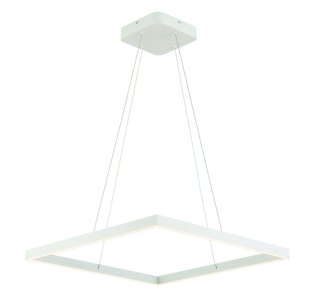 GURI LED pendel 60x60cm 65W 3000K wit dimbaar