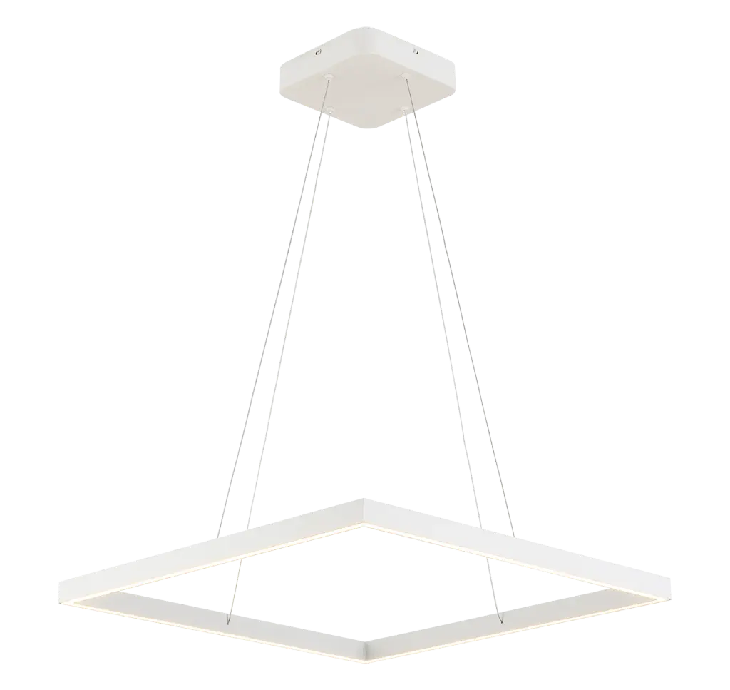 GURI LED pendel 60x60cm 65W 3000K wit dimbaar