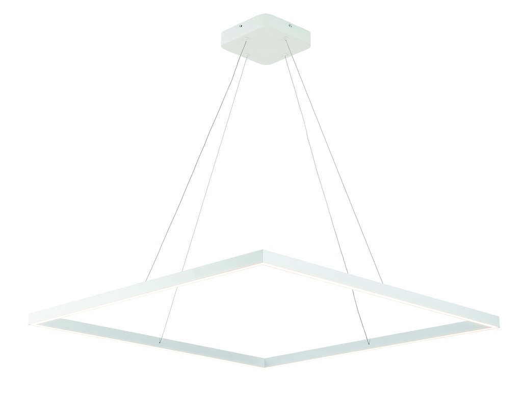 GURI LED pendel 90x90cm 98W 3000K wit dimbaar