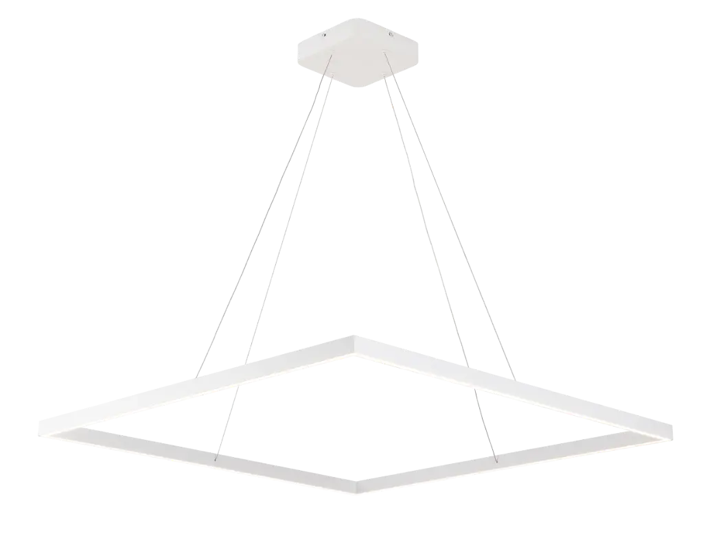 GURI LED pendel 90x90cm 98W 3000K wit dimbaar