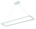 GURI LED pendel 30x120cm 53W 3000K wit dimbaar