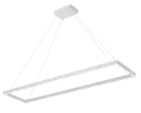 GURI LED pendel 30x120cm 53W 3000K wit dimbaar