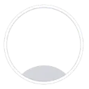 ORSO LED plafondlicht 25W 3000K wit dimbaar