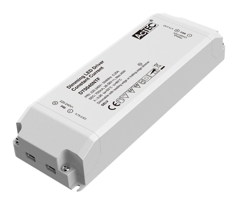 DRIVER triac dimbaar 40 Watt 700mA