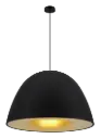 NOBU suspension diam 600mm 1*E27 noir/laiton (300cm)