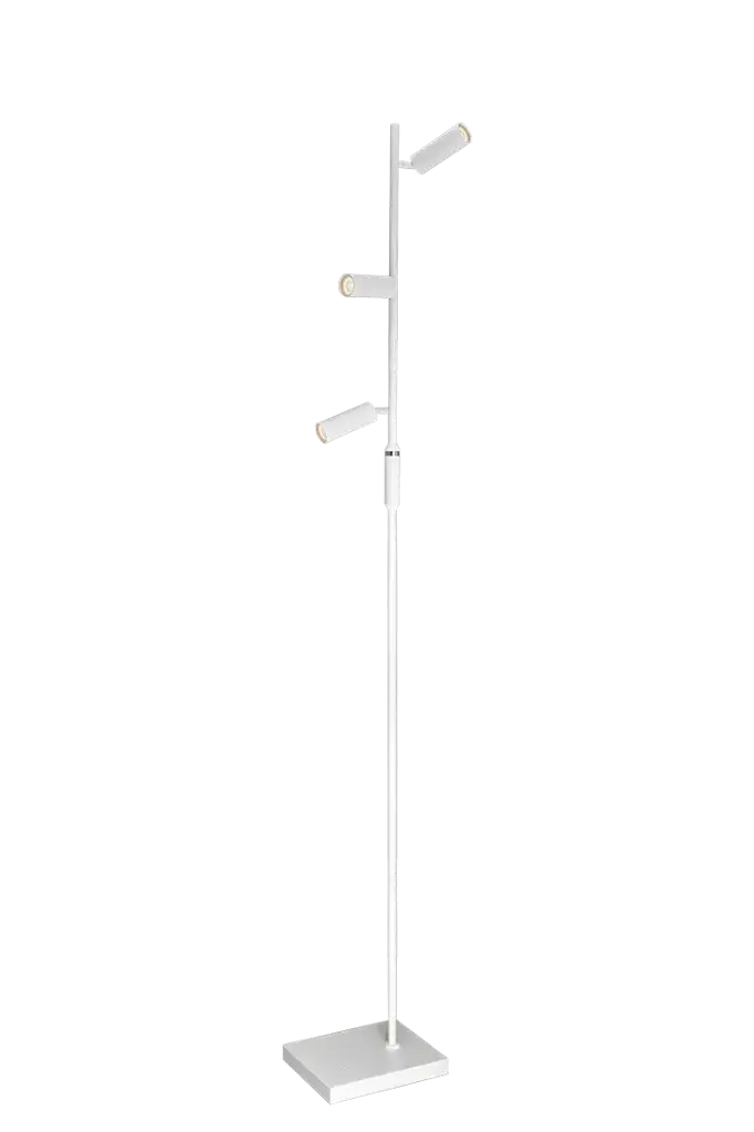 LOPAL vloerlamp 3L 3x 4W LED wit