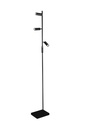 LOPAL vloerlamp 3L 3x 4W LED zwart