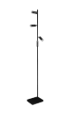 Lopal lampadaire 3L 3x 4W LED noir