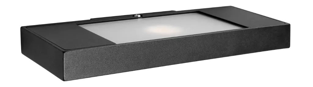 TALU Wandlicht 20W 2700K Dimbaar Zwart