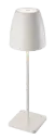 INA 2Watt IP54 tafellamp wit, draagbaar en oplaadbaar 