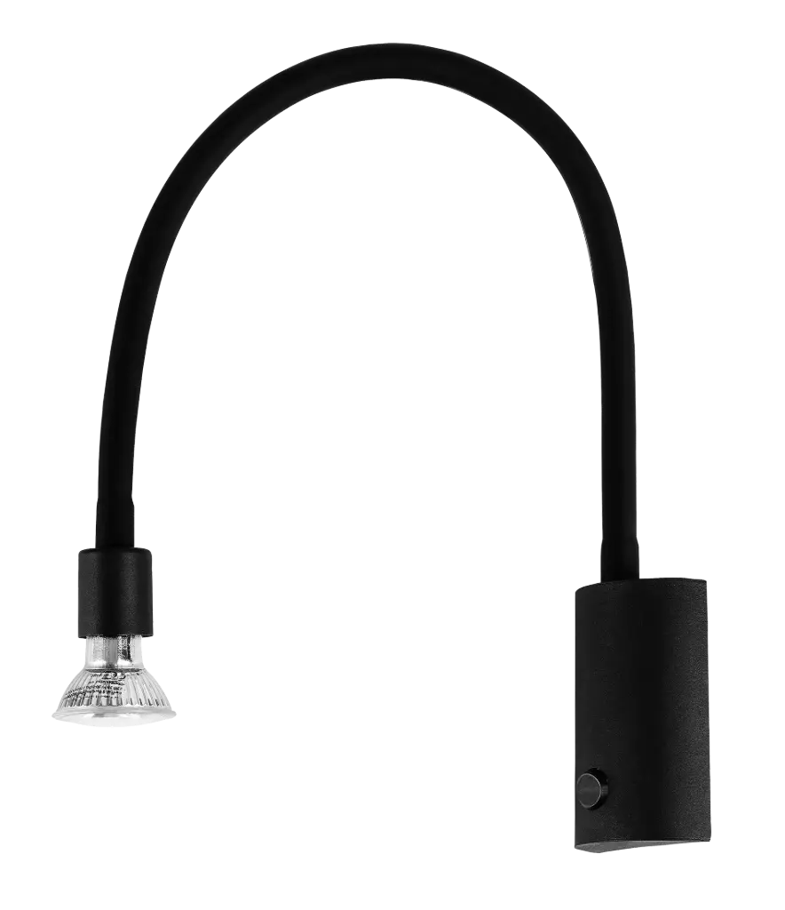 RUNE FLEX 1XGU10 LED 4,3W incl zwart