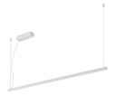 GURI LED pendel 38W 3000K 1200mm wit dimbaar (3m kabel incl)