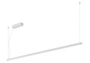 GURI LED pendel 52W 3000K 2400mm wit dimbaar (3m kabel incl)