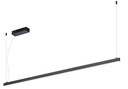 GURI LED pendel 52W 3000K 2400mm zwart dimbaar (3m kabel incl)