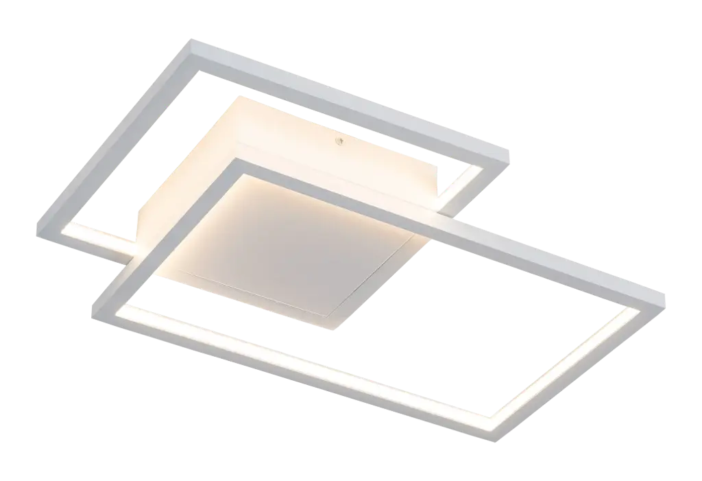 NORI LED 44W 3000K wit 480x340x60 dimbaar