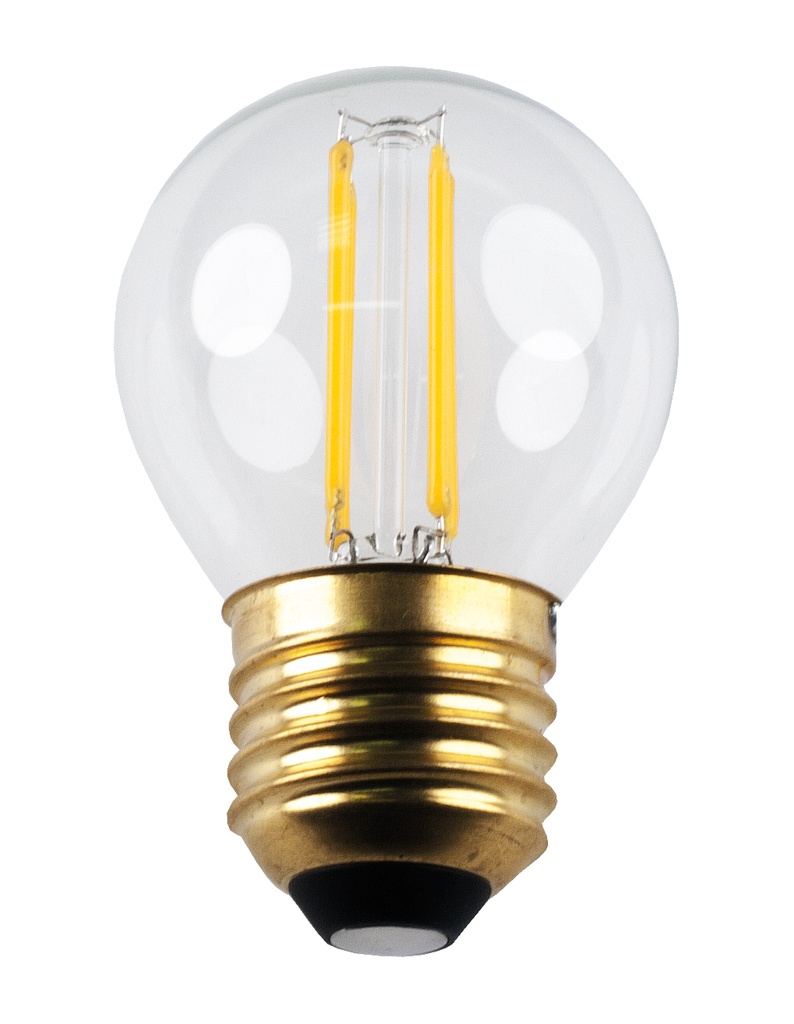 E27 LED Kogellamp G45 4W Helder 2700K Dimbaar