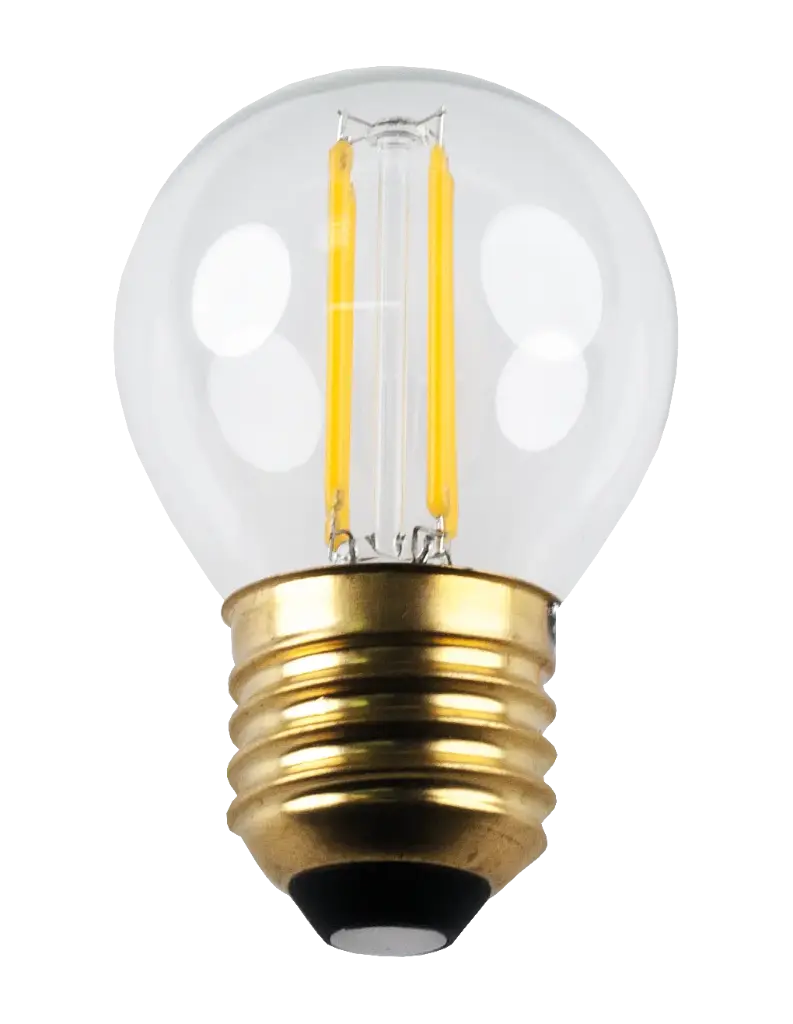 E27 LED Kogellamp G45 4W Helder 2700K Dimbaar