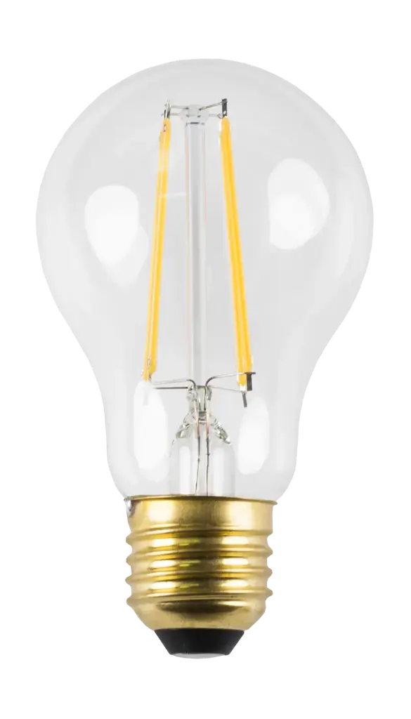 E27 LED A60 6W Clear 2700K Dimmable
