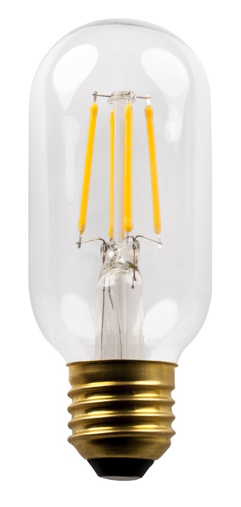 E27 LED Rustic T45 4W Helder 2500K Dimbaar