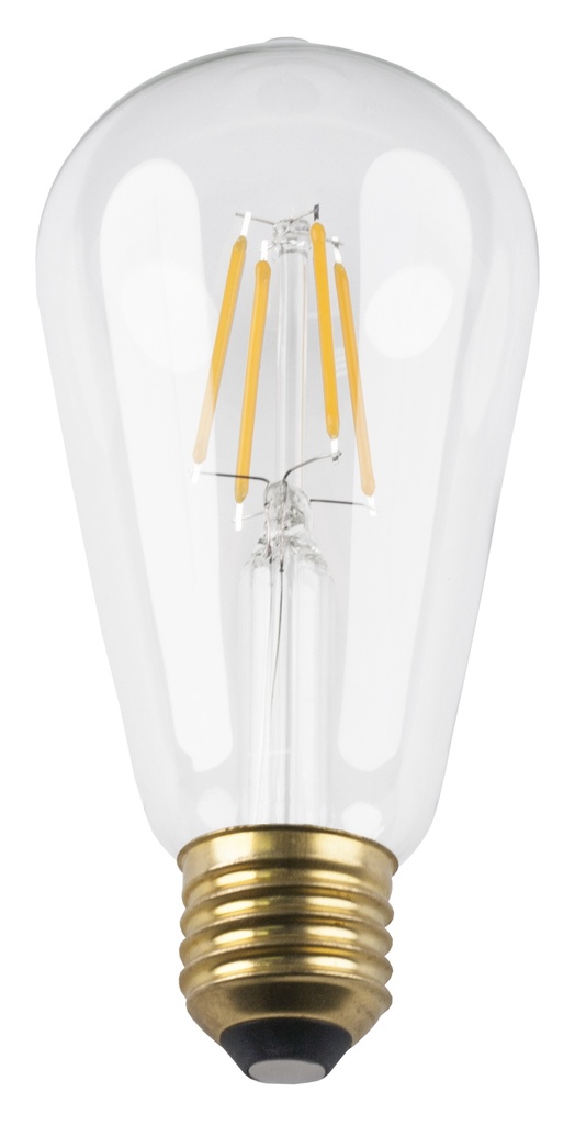 E27 LED Decor ST64 4W Helder 2500K Dimbaar