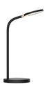 NONI LED Bureaulamp 5,5W 3-staps dimbaar + QI lader zwart