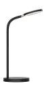 NONI LED Bureaulamp 5,5W 3-staps dimbaar + QI lader zwart
